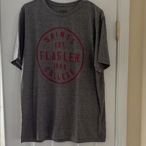 League Gray Flagler College Men's T-Shirt